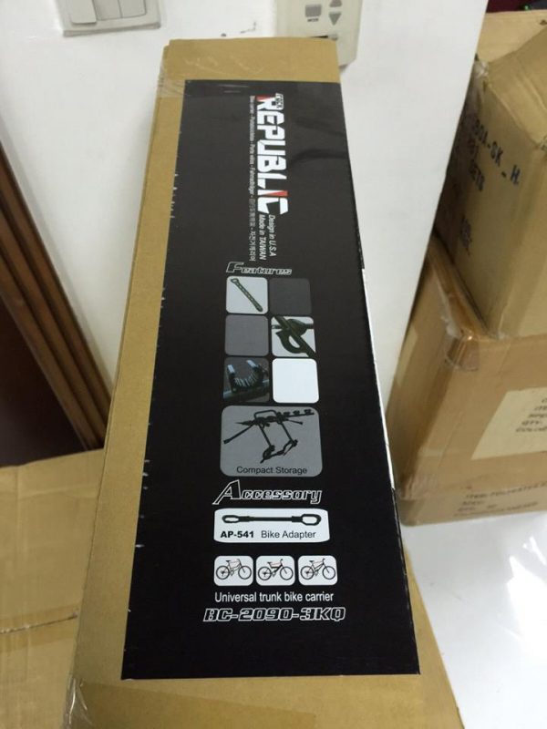 BnB Rack Republic 3 Bike Rear Carrier - Image 7