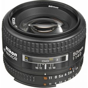 Nikon AF FX NIKKOR 50mm F/1.4D DSLR Lens