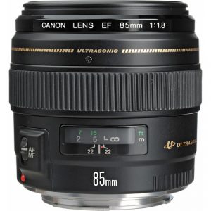 Canon EF 85mm f1.8 USM Medium Telephoto Lens