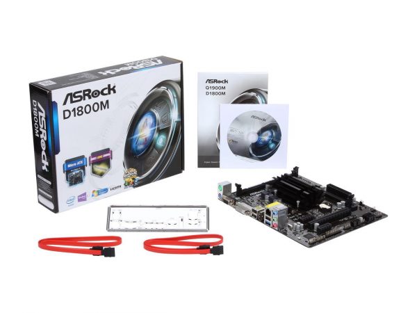 ASRock D1800M Micro ATX Motherboard