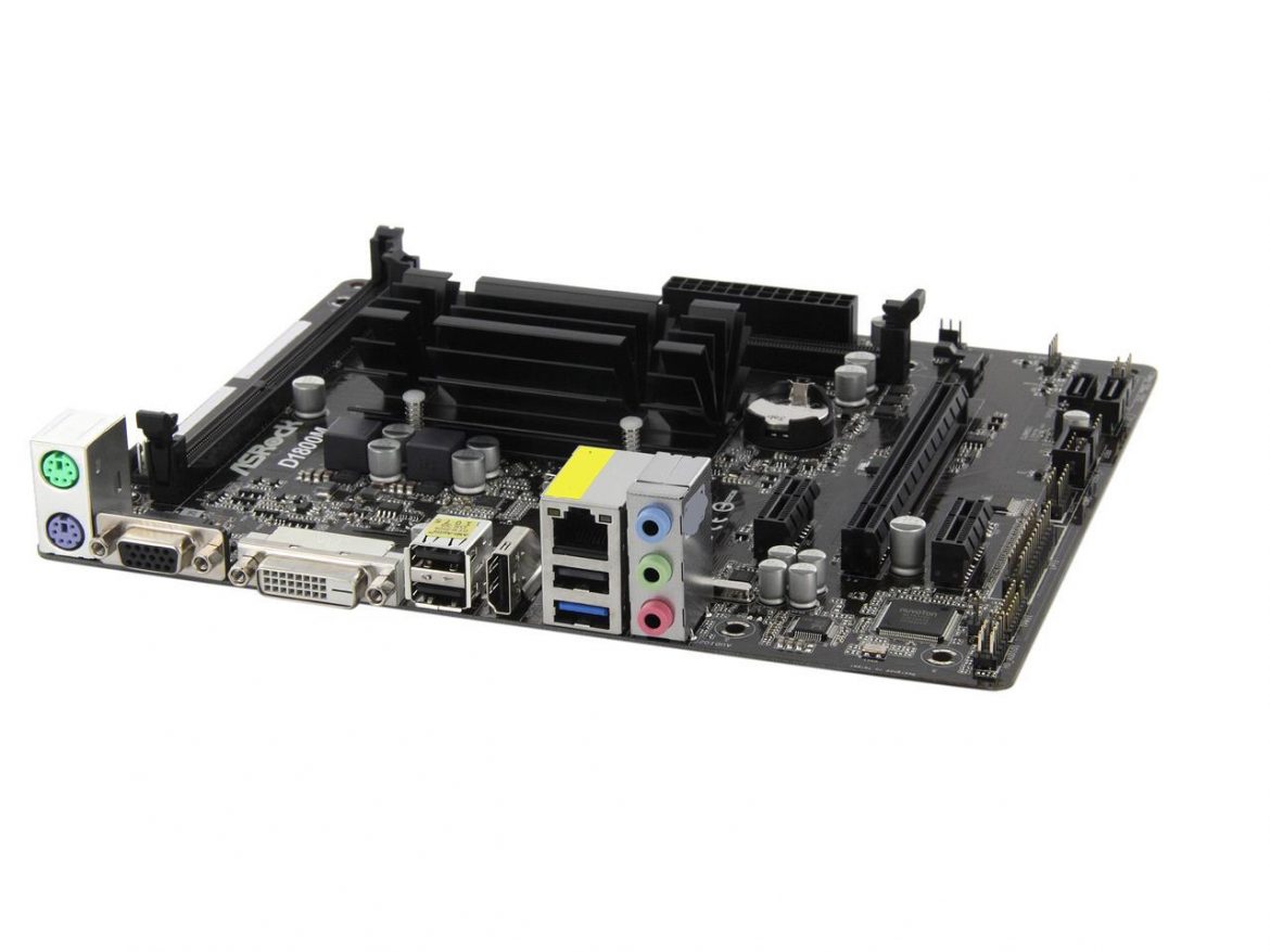 ASRock D1800M Micro ATX Motherboard | Tech Nuggets