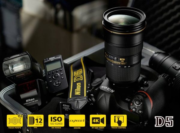 Nikon D5 Digital SLR Camera Body (XQD Version) - Image 2