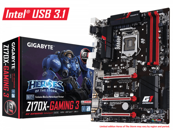 GIGABYTE G1 Gaming GA-Z170X Intel Motherboard - Image 2