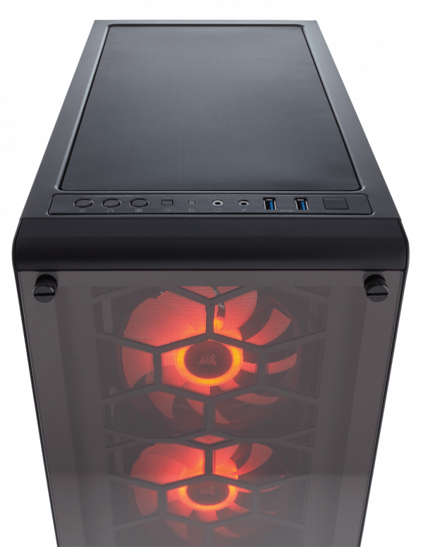 Corsair Crystal Series 460X Windowed Compact Mid-Tower ATX - Image 9