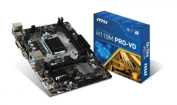 MSI H110M PRO-VD PLUS LGA 1151Micro ATX Motherboard - Image 8