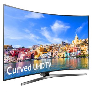 Samsung KU7350-Series Class 4K Multi-System Curved Smart LED TV