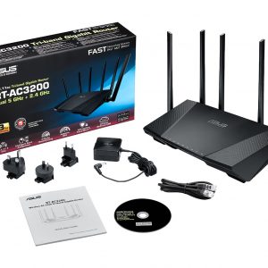 ASUS RT-AC3200 Tri-Band AC3200 Wireless Gigabit Router