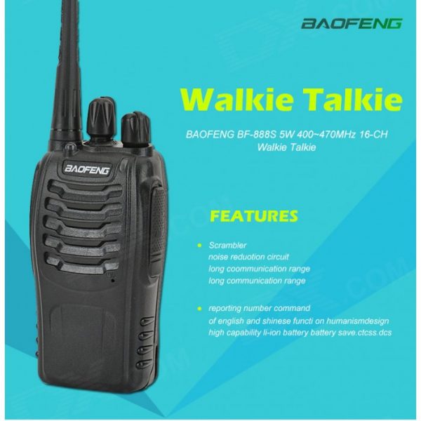 BAOFENG BF-888S Walkie Talkie Transceiver (2Pieces) - Image 2