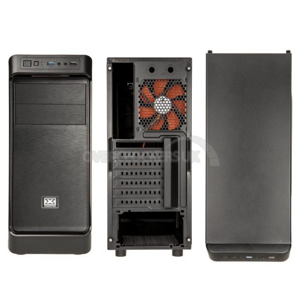 Xigmatek Echo Gaming Black Midi Tower Case - Image 2