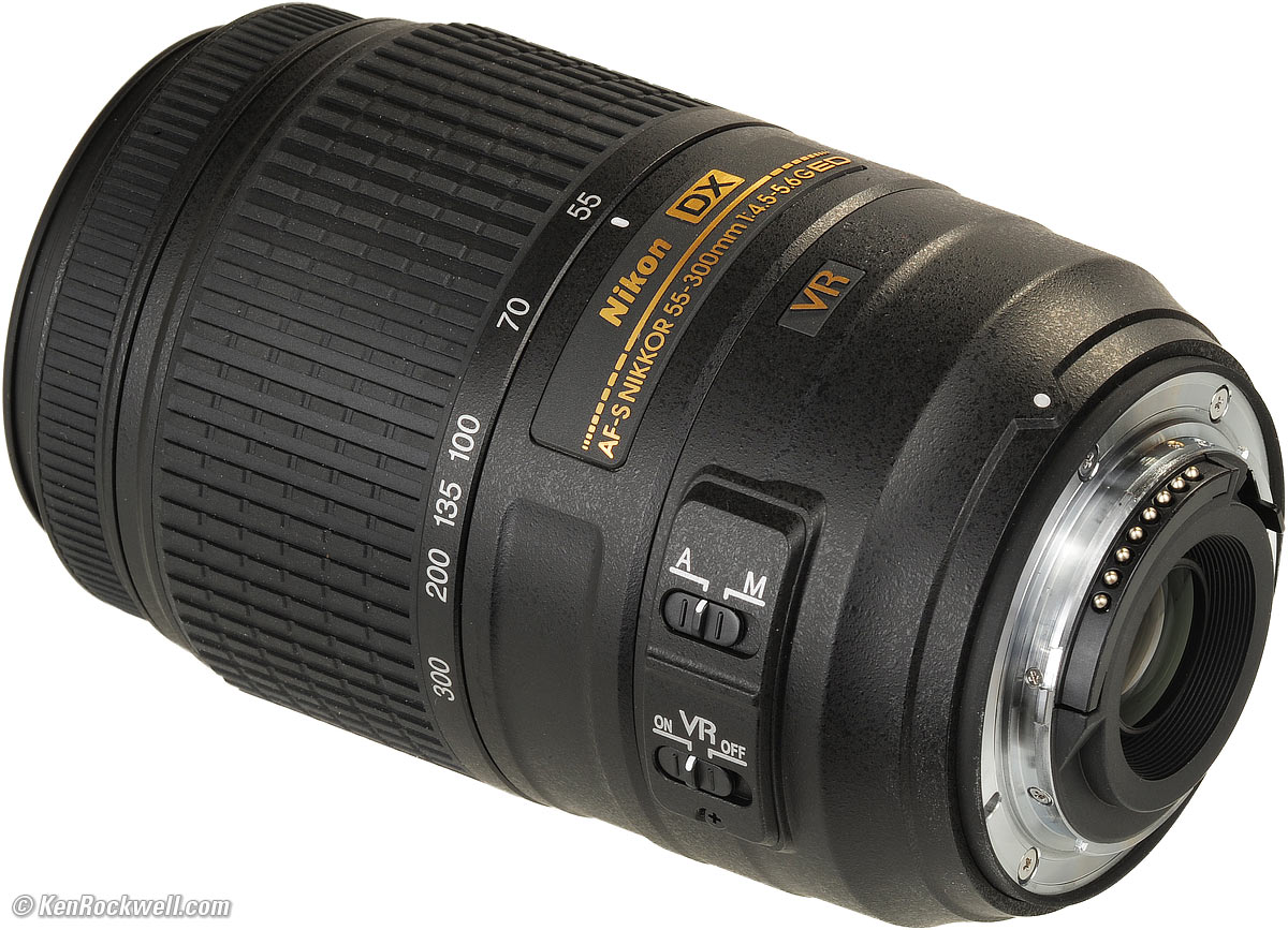 動作確認【美品】Nikon AF-S 55-300mm F4-5.6 G ED VR