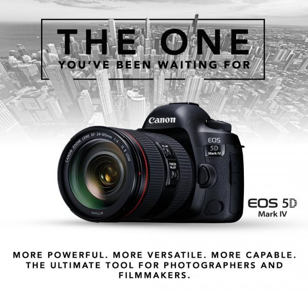 Canon EOS 5D Mark IV DSLR Camera