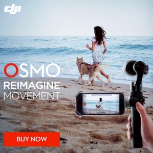 DJI Osmo Handheld 4K Camera and 3-Axis Gimbal
