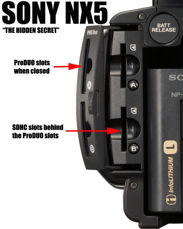 Sony HXR-NX5R NXCAM Professional AVCHD Camcorder - Image 12