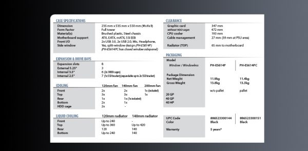 Phanteks Enthoo Pro Series PH-ES614P - Image 21