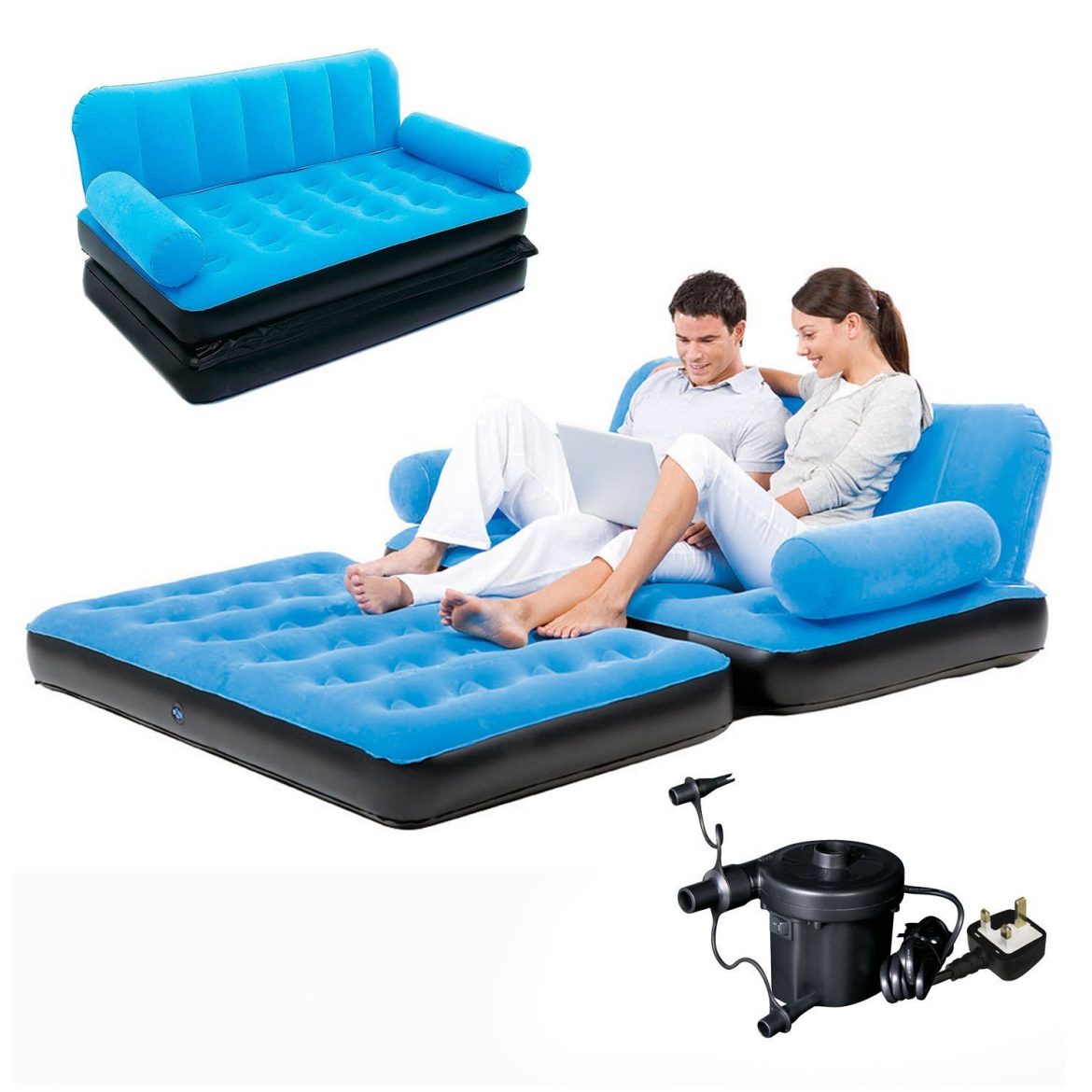 Automatic 5 in 1 Air Bed & Sofa Tech Nuggets