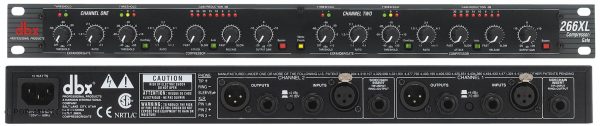 DBX 266XL Dual Compressor Gate - Image 2