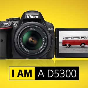 Nikon D5300 DSLR Camera with 18-55mm Lens