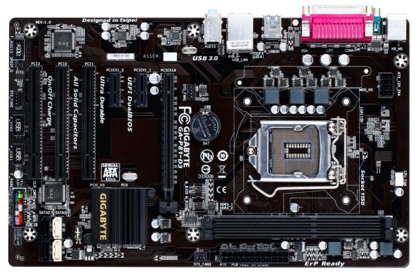 GIGABYTE GA-P81-D3  LGA 1150 Motherboard - Image 4