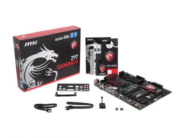 MSI Gaming Z97 GAMING 5 LGA 1150 Intel Motherboard