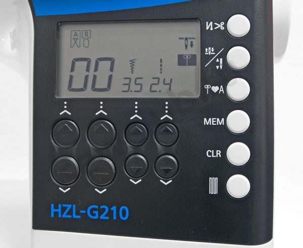 Juki HZL-G210 Excite 180 Stitch Computer Sewing Machine - Image 5