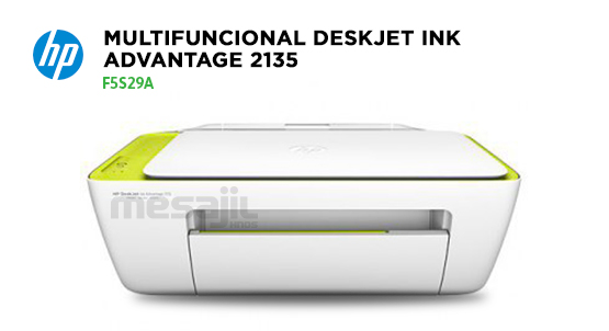 IMPRESORA MULTIFUNCIONAL HP DESKJET INK ADVANTAGE 2135 F5S29A – HP