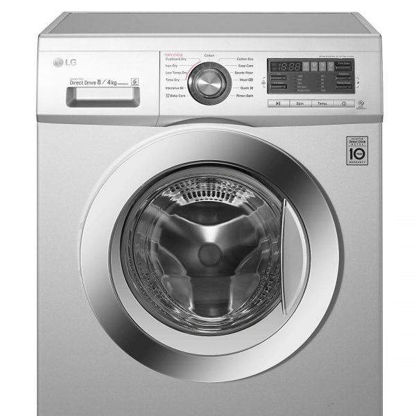 LG F1496AD5 Wash 8kg/Dry 4kg Capacity Washer Dryer - Image 4