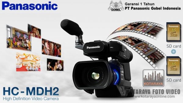 Panasonic HC-MDH2 AVCHD Shoulder Mount Camcorder - Image 3
