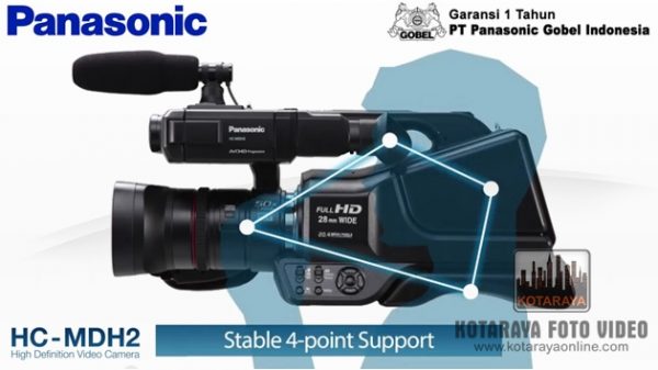 Panasonic HC-MDH2 AVCHD Shoulder Mount Camcorder - Image 5