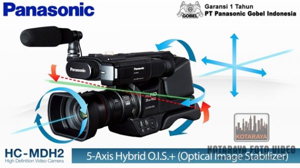 Panasonic HC-MDH2 AVCHD Shoulder Mount Camcorder - Image 6
