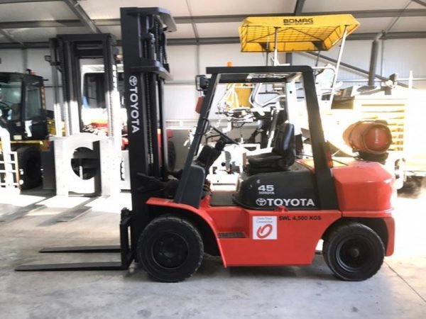 2008 TOYOTA FG 45 (4.5 TON) Gas  Petrol Forklift LPG - Image 5