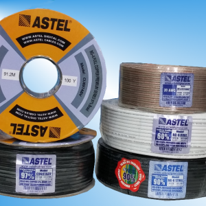 Astel Rg6 Coaxial Cables/ 5 metres