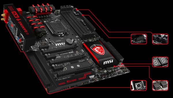 MSI Gaming Z97 GAMING 5 LGA 1150 Intel Motherboard - Image 11