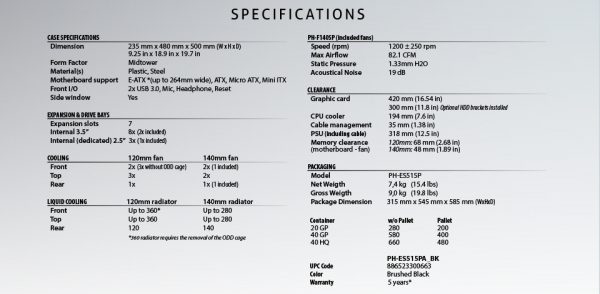 Phanteks Enthoo Pro M Mid Tower ATX Chassis - Image 16