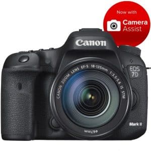 Canon EOS 7D Mark II Digital SLR Camera with 18-135mm Lens