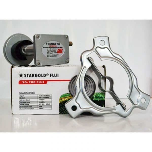 LNB KU Band Stargold Fuji SG900 Prime Focus LNB with Holder - Image 8