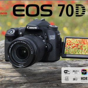 Canon EOS 70D DSLR Camera