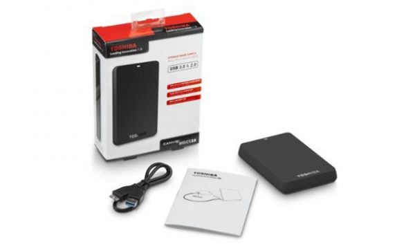 Toshiba Canvio Basics 1TB HDD - Image 4