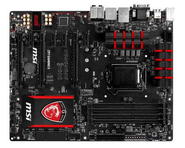 MSI Gaming Z97 GAMING 5 LGA 1150 Intel Motherboard - Image 7