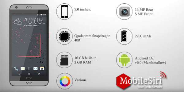 HTC Desire 630 - Image 2