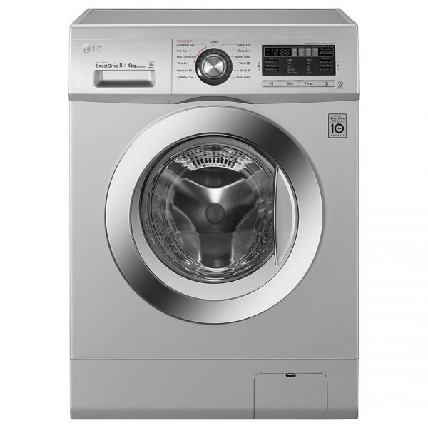 LG F1496AD5 Wash 8kg/Dry 4kg Capacity Washer Dryer - Image 7