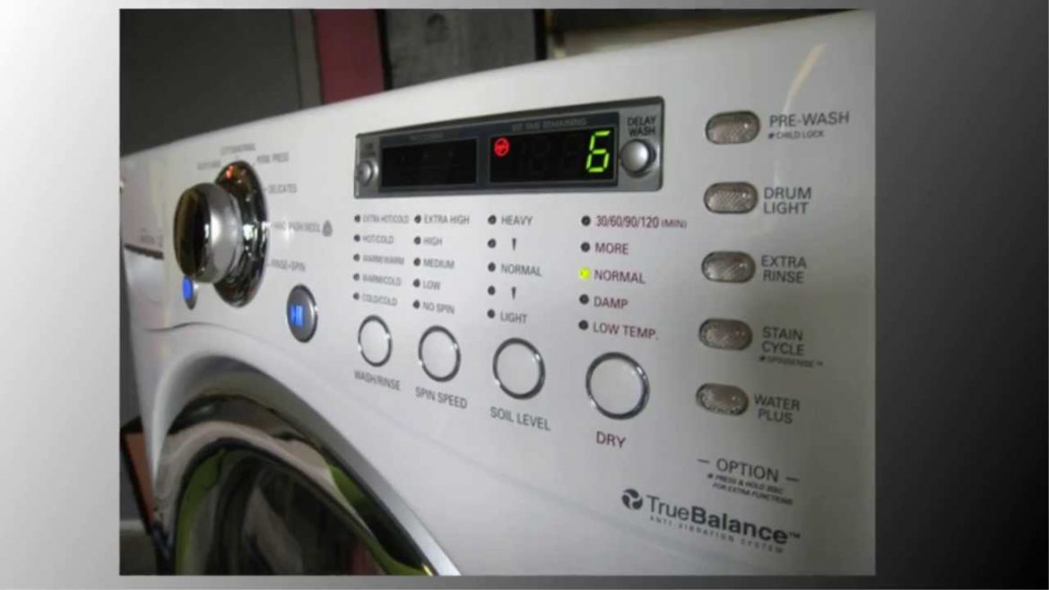 LG F1496AD5 Wash 8kg/Dry 4kg Capacity Washer Dryer Tech Nuggets