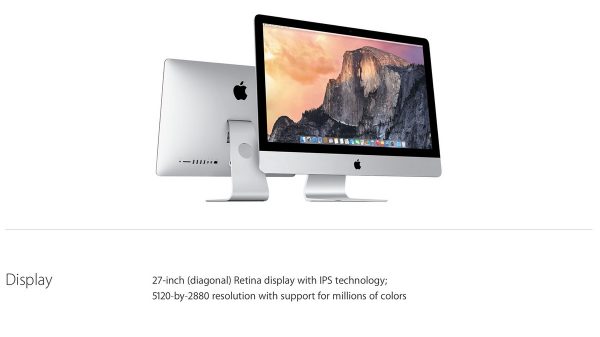 Apple iMac MK462LL/A - Image 3