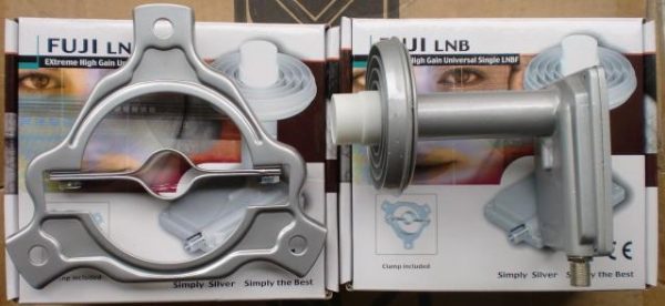 LNB KU Band Stargold Fuji SG900 Prime Focus LNB with Holder - Image 6