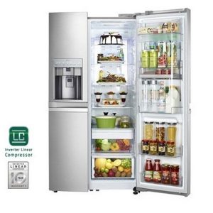 Samsung Side by Side Fridge SAM-RSA1RTSL