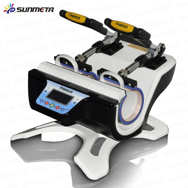 Freesub Automatic Mini Double Station Baking Mug Press Machine - Image 4