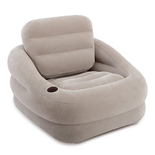Intex Inflatable Khaki Accent Chair - Image 2
