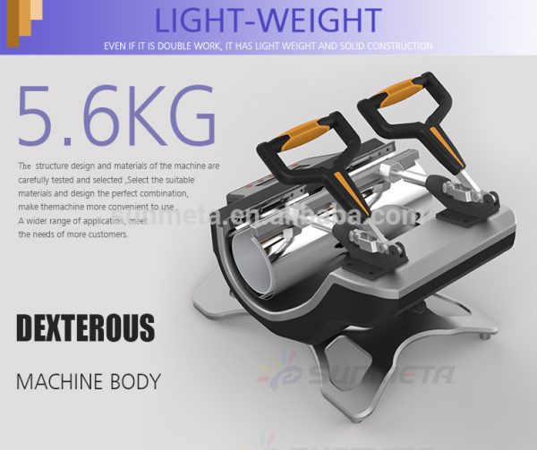 Freesub Automatic Mini Double Station Baking Mug Press Machine - Image 7