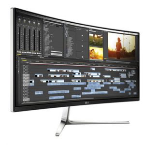 LG 34’’ Cineview Curved IPS LED Monitor - 34UC97