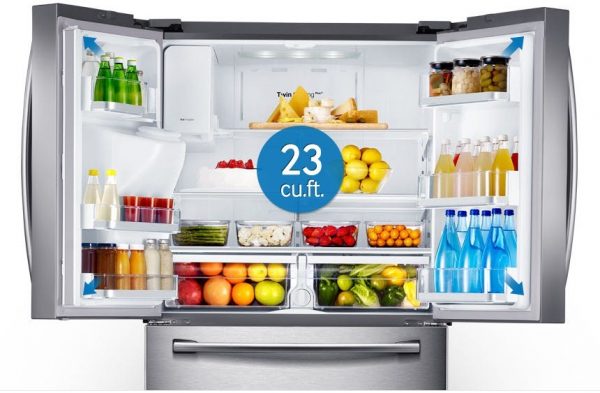 SAMSUNG RF24HSESBSR American-Style Fridge Freezer - Image 13