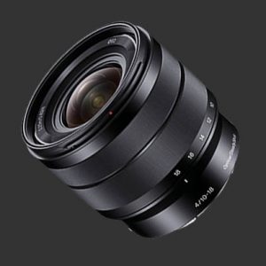 Sony E 10-18mm f4 OSS Lens